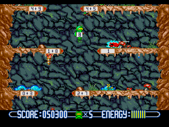 Math Blaster - Episode 1 on sega rom