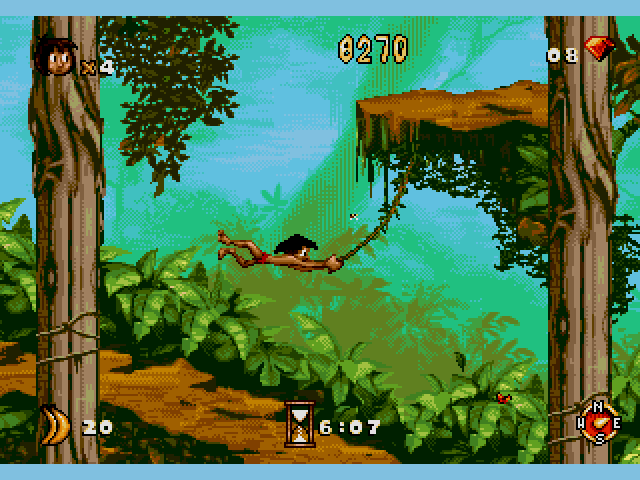 Jungle Book, The on sega rom