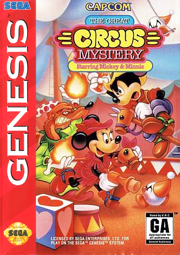 Great Circus Mystery Starring Mickey & Minnie, The on sega rom