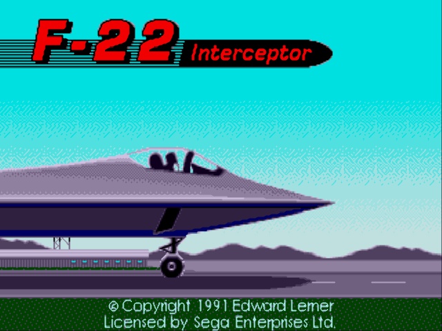 F-22 Interceptor (Beta) rom
