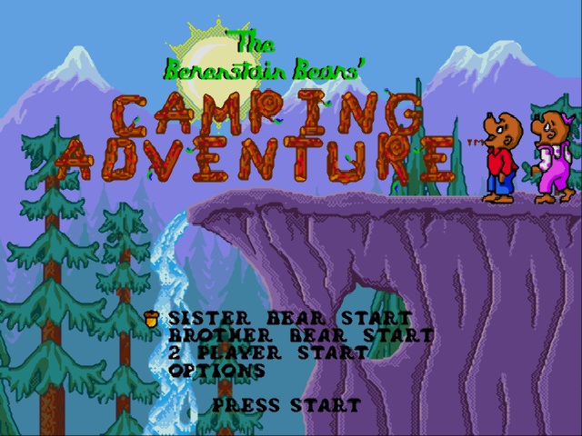 Berenstain Bears' Camping Adventure, The rom