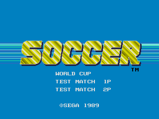 World Cup Soccer ~ World Championship Soccer (Japan, USA) rom