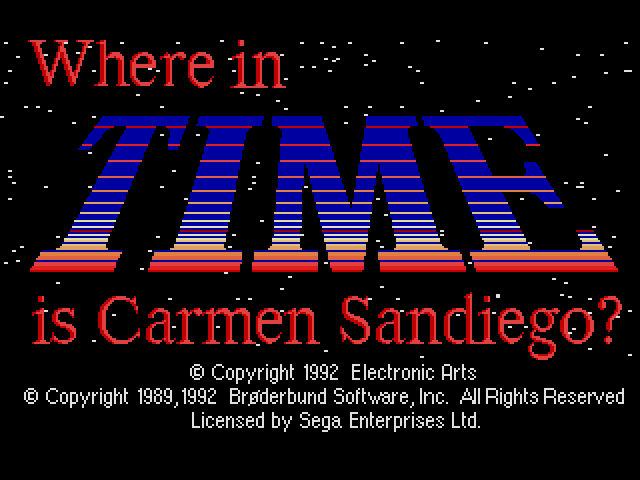 Where in Time Is Carmen Sandiego (Brazil) (Es,Pt) rom