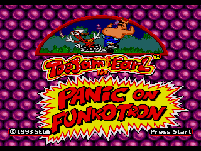 Toe Jam & Earl in Panic on Funkotron (Japan) rom
