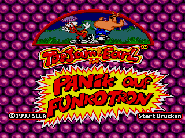 Toe Jam & Earl in Panic auf Funkotron (Germany) rom