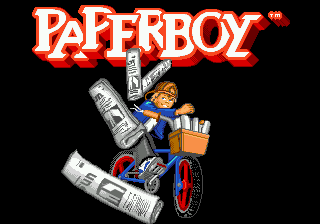 Paperboy (Japan) on sega rom