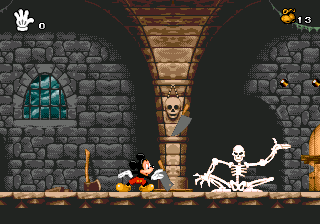 Mickey Mania - The Timeless Adventures of Mickey Mouse (Europe) on sega rom
