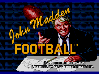 John Madden Football (USA, Europe) rom