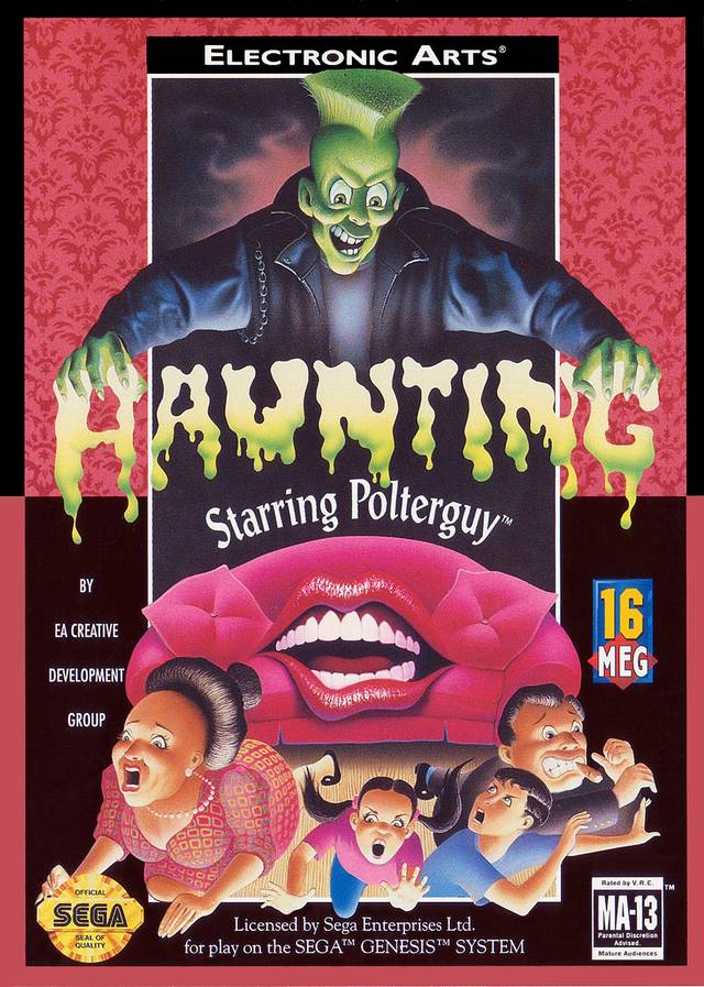 Haunting Starring Polterguy (USA, Europe) rom