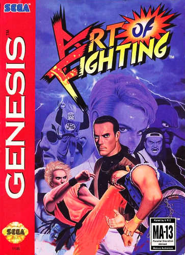 Art of Fighting (Europe) on sega rom