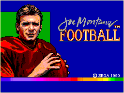 Joe Montana Football (USA, Europe) rom