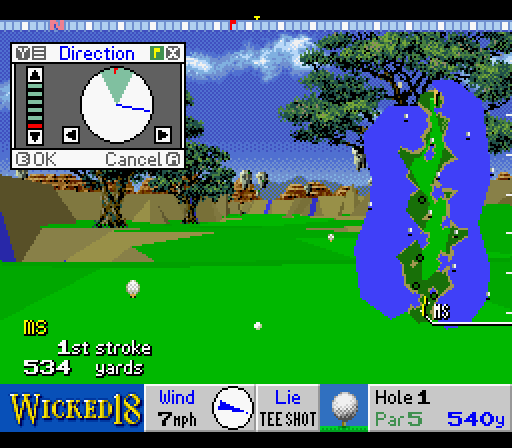 True Golf: Wicked 18 rom