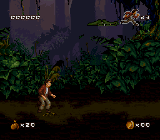 Pitfall on snes rom