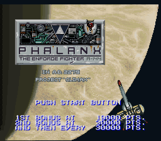 Phalanx on snes rom