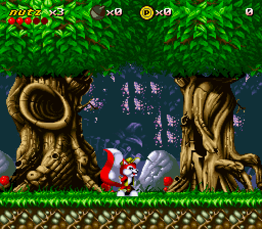 Mr. Nutz on snes rom