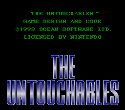Untouchables, The on snes rom