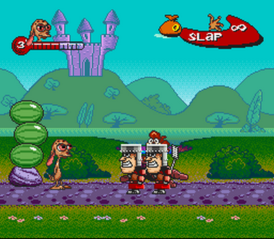 Ren & Stimpy Show, The - Buckeroos! on snes rom
