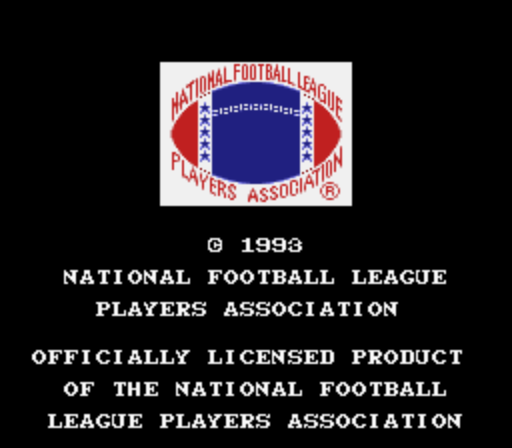 Tecmo Super Bowl (Beta) rom