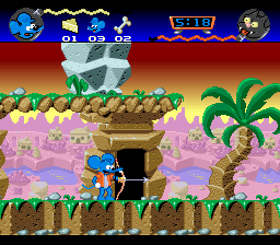 Itchy & Scratchy Game, The rom