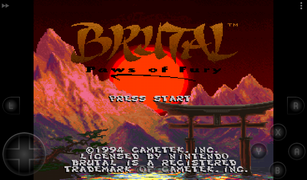 Brutal - Paws of Fury (Beta) rom