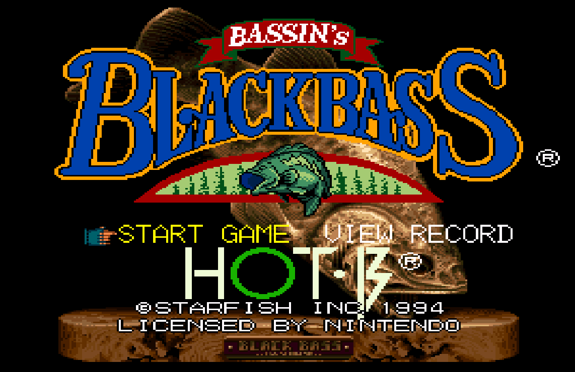 Bassin's Black Bass rom