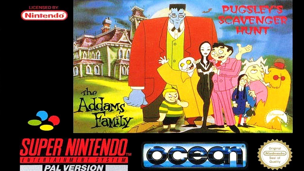 Addams Family, The - Pugsley's Scavenger Hunt (Beta) rom