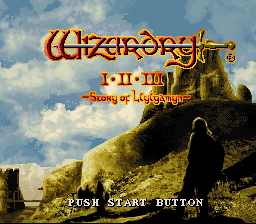 Wizardry I-II-III - Story of Llylgamyn (Japan) (NP) rom
