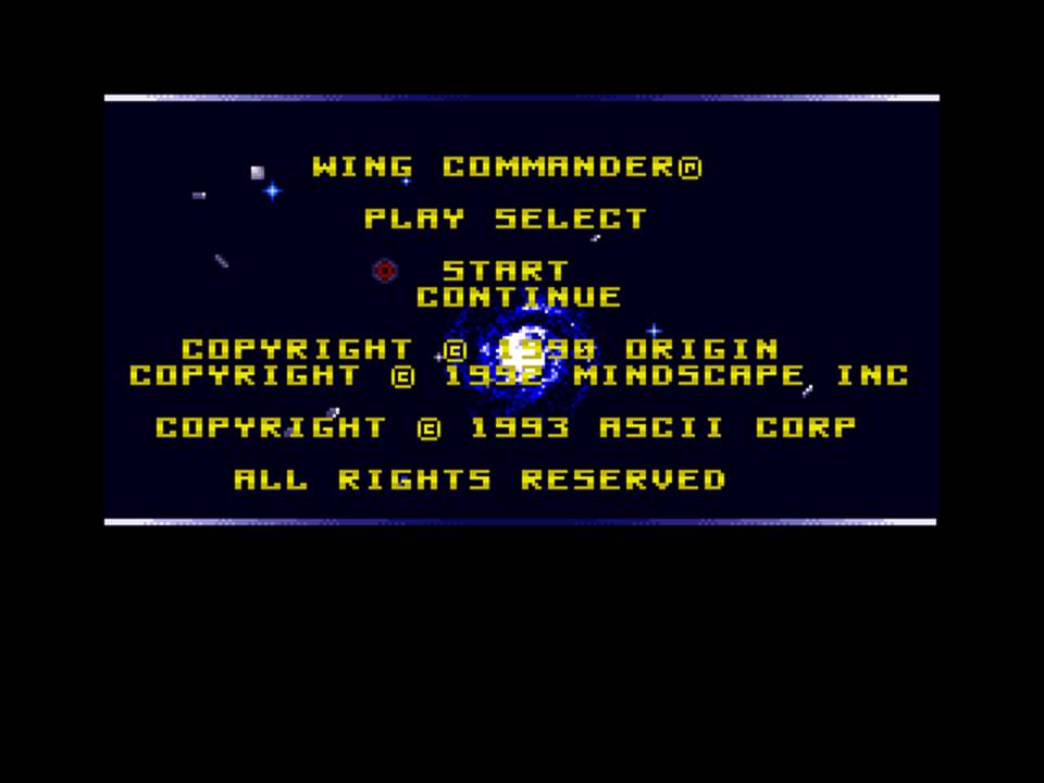 Wing Commander (Japan) rom