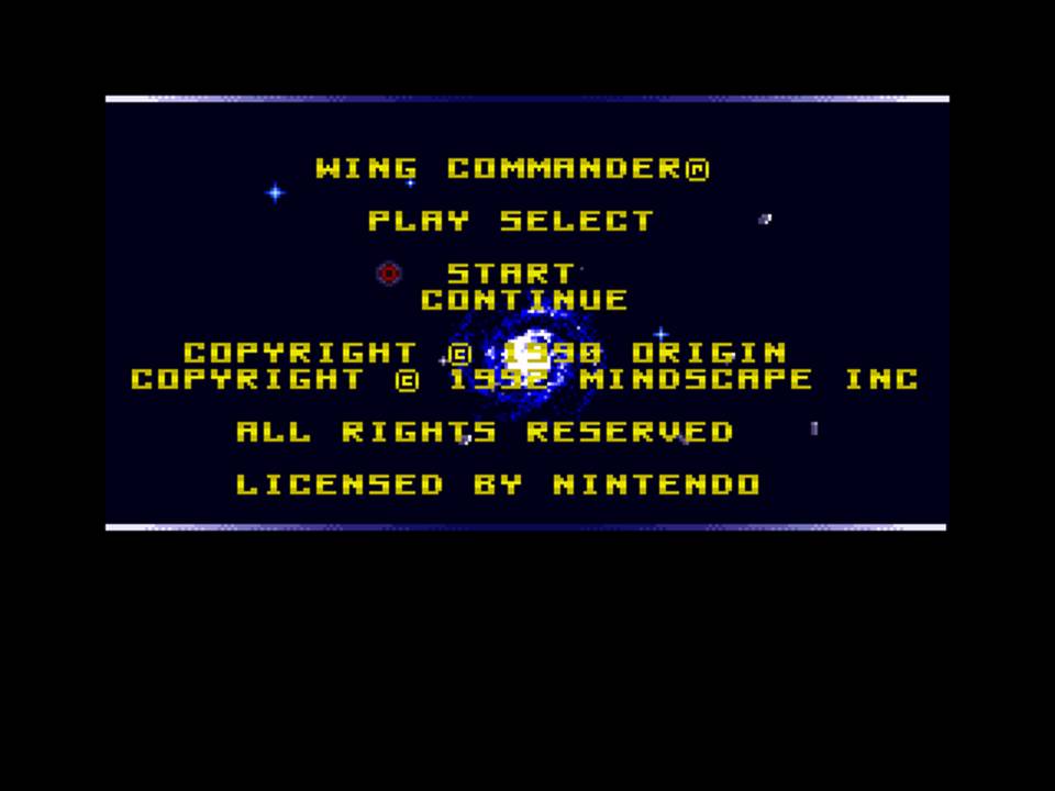 Wing Commander (Europe) rom