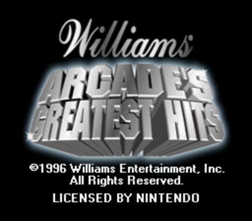 Williams Arcade's Greatest Hits (Europe) rom