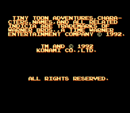 Tiny Toon Adventures (Japan) (Rev A) rom