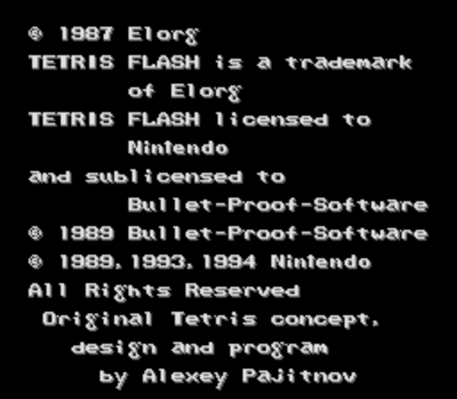 Tetris Flash (Japan) on snes rom