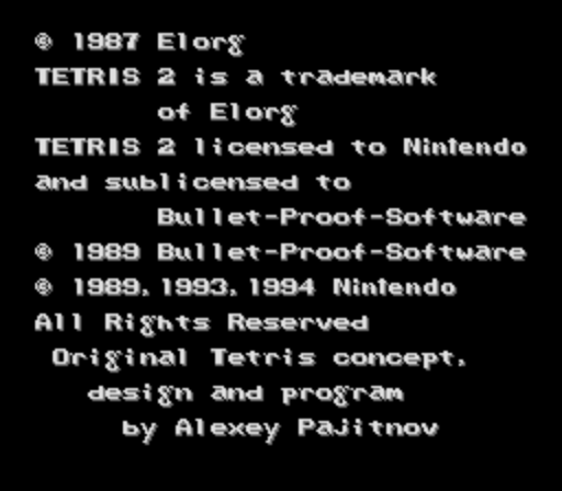 Tetris 2 (Europe) on snes rom