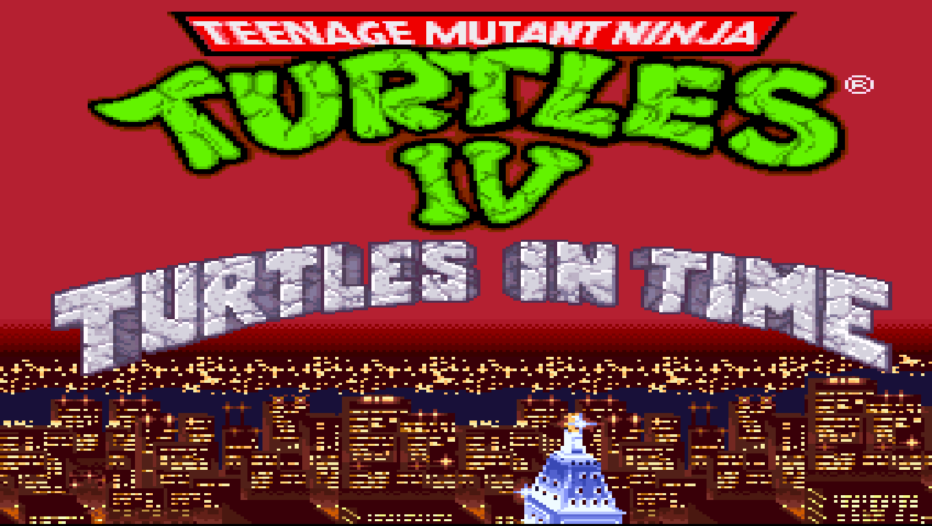 Teenage Mutant Hero Turtles IV - Turtles in Time (Europe) rom