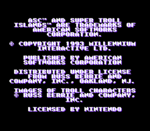 Super Troll Islands (Europe) rom