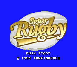 Super Rugby (Japan) on snes rom