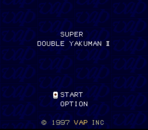 Super Double Yakuman II (Japan) rom