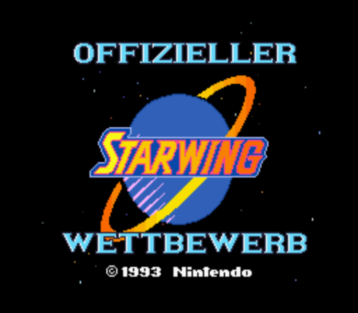Starwing (Germany) (Competition Edition) rom