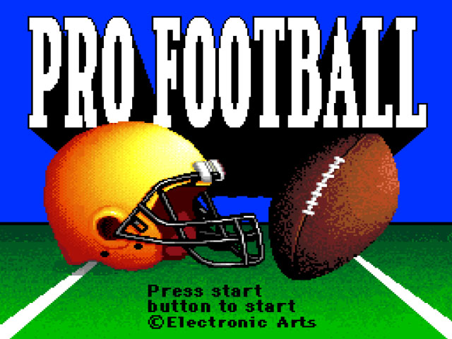 Pro Football (Japan) rom