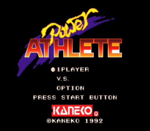 Power Athlete (Japan) rom