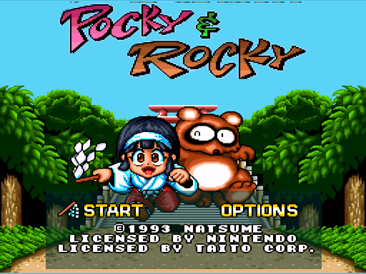Pocky & Rocky (Europe) rom