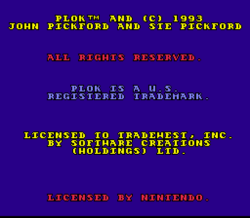 Plok! (Japan) rom