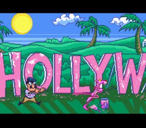 Pink Panther in Pink Goes to Hollywood (Europe) rom