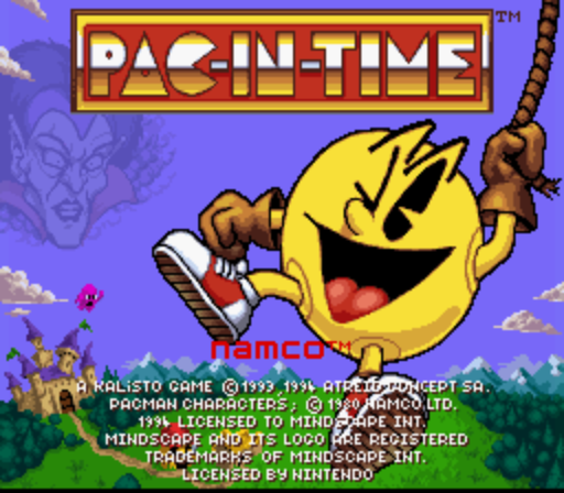Pac-in-Time (Europe) (Beta) rom