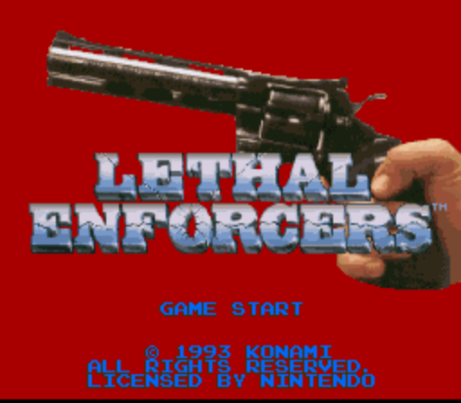 Lethal Enforcers (Japan) rom