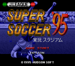 J.League Super Soccer '95 - Jikkyou Stadium (Japan) rom