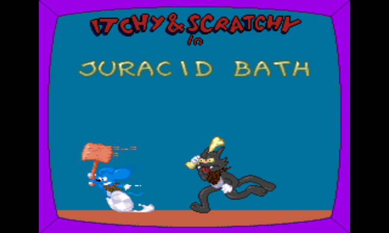 Itchy & Scratchy Game, The (Europe) rom