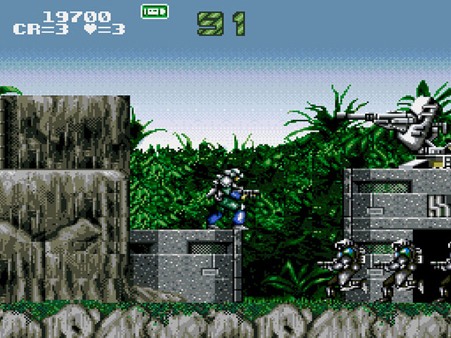 Gunforce - Battle Fire Engulfed Terror Island (Europe) rom