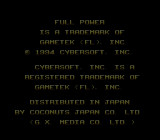 Full Power (Japan) rom