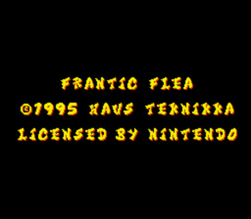 Frantic Flea (Europe) rom